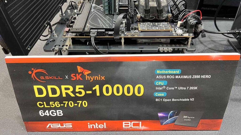 G.SKILL présente de nombreux produits au Computex 2025 2 G Skill Computex 2025 DDR5 10000