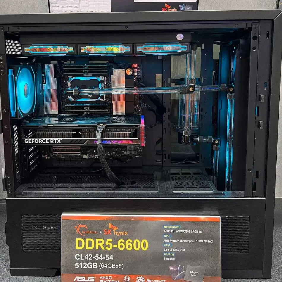 G.SKILL présente de nombreux produits au Computex 2025 4 G Skill Computex 2025 DDR5 6600