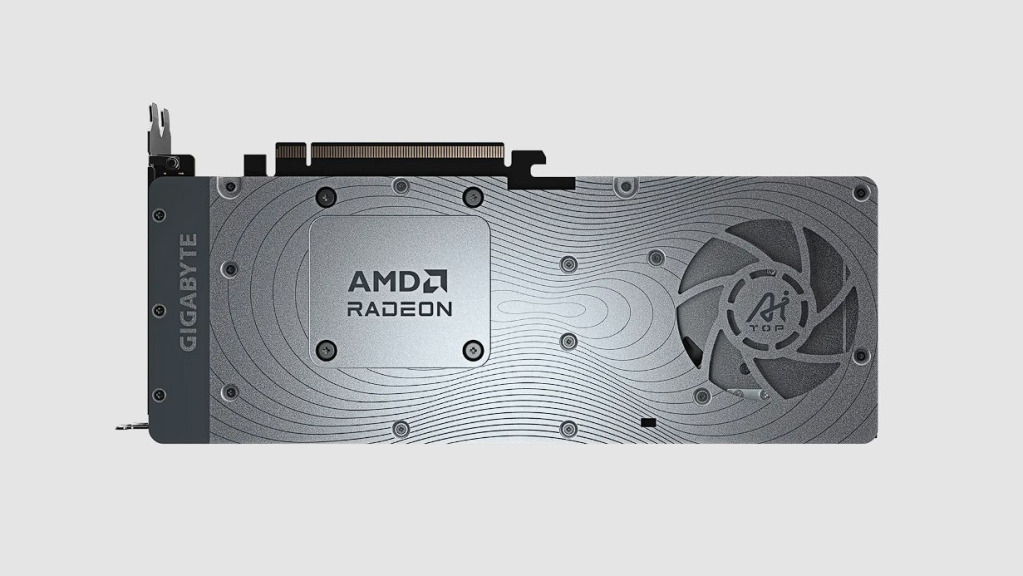 GIGABYTE lance les cartes graphiques AMD Radeon RX 9060 XT et Radeon AI PRO R9700 au COMPUTEX 2025 7 GIGABYTE AI PRO R9700 AI TOP back