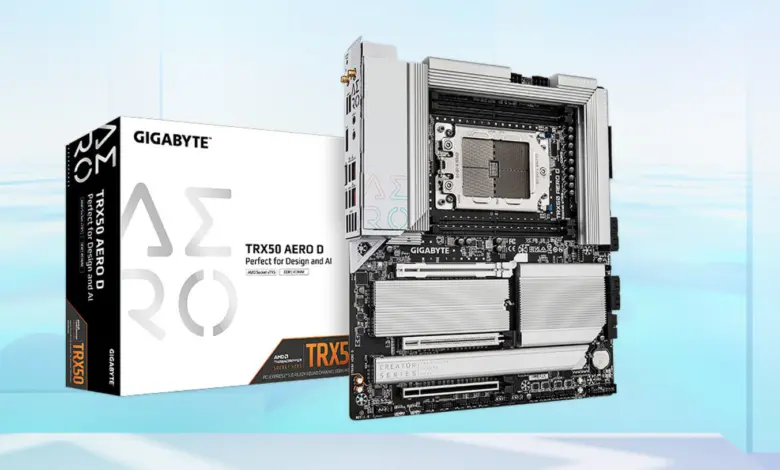 GIGABYTE met à jour le bios de ses cartes mères TRX50 afin de prendre en charge les derniers processeurs AMD Ryzen Threadripper 9000 et PRO 9000 WX-Series 1 GIGABYTE Bios TRX50 Couv