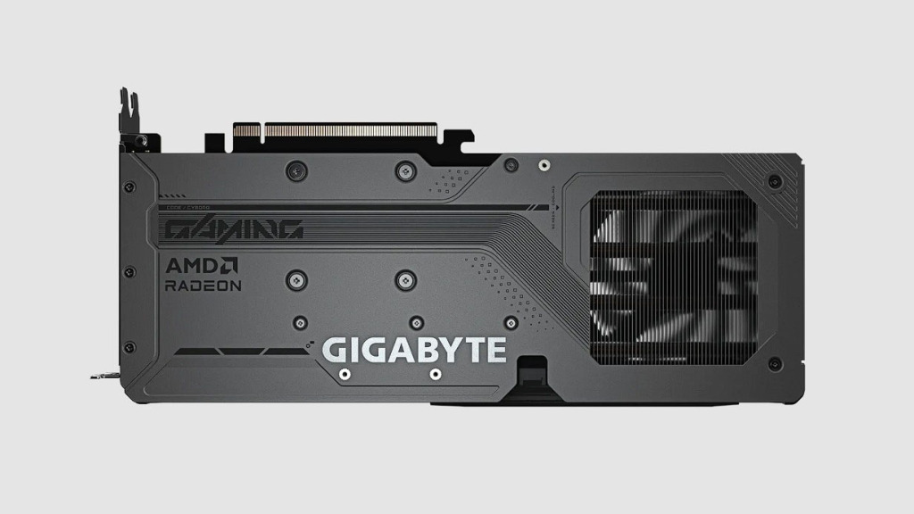 GIGABYTE lance les cartes graphiques AMD Radeon RX 9060 XT et Radeon AI PRO R9700 au COMPUTEX 2025 3 GIGABYTE RX 9060 XT Gaming OC backplate