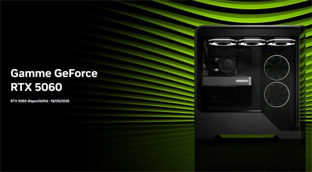 Computex 2025 : Taipei International Information Technology Show 3 Gamme de cartes graphiques GeForce RTX 5060