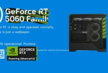 GeForce RTX 5060 black secreen