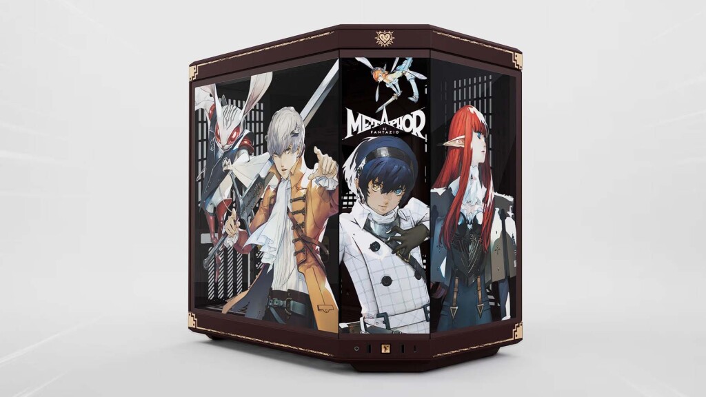 HYTE et ATLUS collaborent pour une collection de produits Metaphor : ReFantazio 2 HYTE Metaphor : ReFantazio boîtier