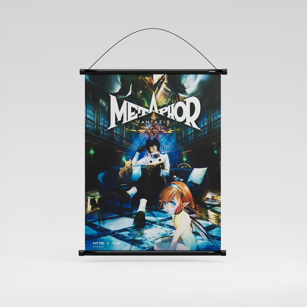 HYTE et ATLUS collaborent pour une collection de produits Metaphor : ReFantazio 8 HYTE Metaphor : ReFantazio parchemin
