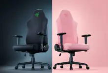 Housses de chaise de jeu Razer Couv