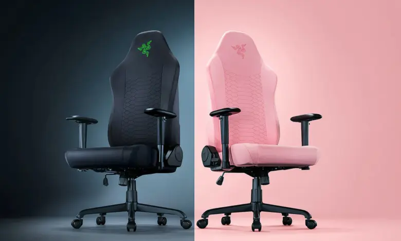 Protégez et actualisez votre chaise avec les housses de chaise de jeu Razer Iskur V2 X 1 Housses de chaise de jeu Razer Couv