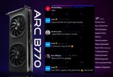INTEL arc B770 HERO