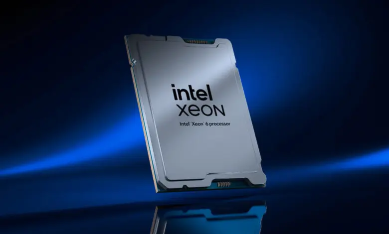 Nouveaux processeurs Intel Xeon 6 pour les systèmes d’IA accélérés par GPU de nouvelle génération 1 Intel Xeon 6 Couv