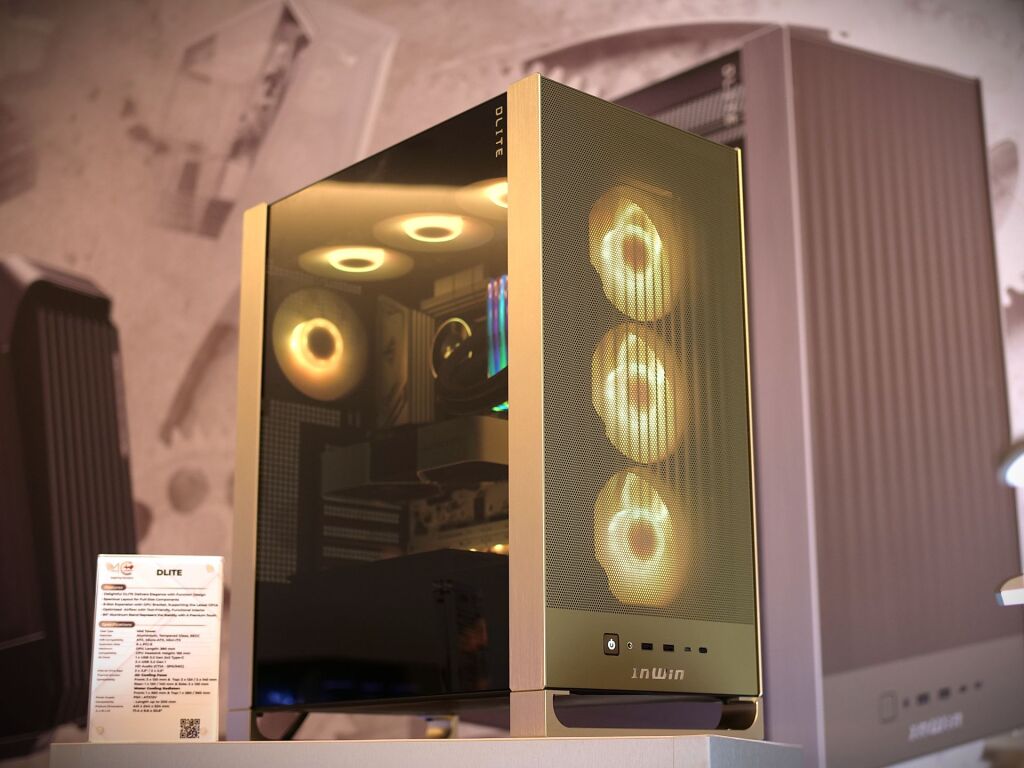 InWin DLITE : l’élégance accessible au COMPUTEX 2025 2 Inwin Dlite Computex 2025