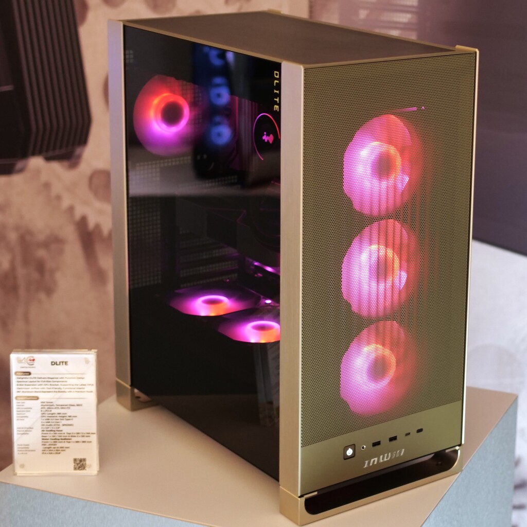 InWin DLITE : l’élégance accessible au COMPUTEX 2025 3 Inwin dlite computex 2025 02
