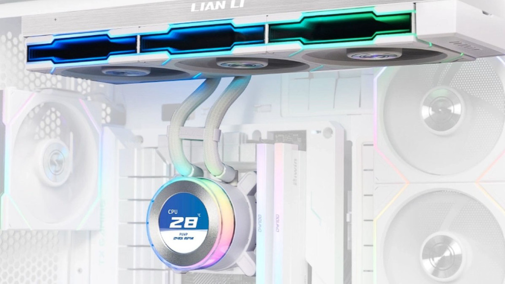 Lian Li présente les AIO de la série HYDROSHIFT II LCD-C au Computex 2025 7 Lian Li HYDROSHIFT II LCD C tubeless