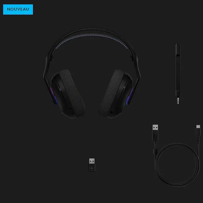 Améliorez votre jeu avec le nouveau casque de jeu Logitech G522 5 Logitech G522 accessoires