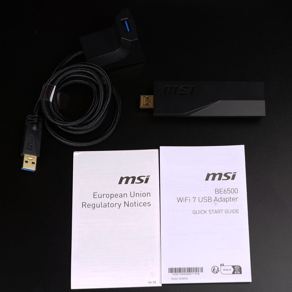 Msi be6500 wifi 7 bundle