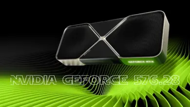 NVIDIA GeForce 576.28 WHQL, que de la correction de bugs RTX 5000 28 NVIDIA GeForce 576.28 WHQL