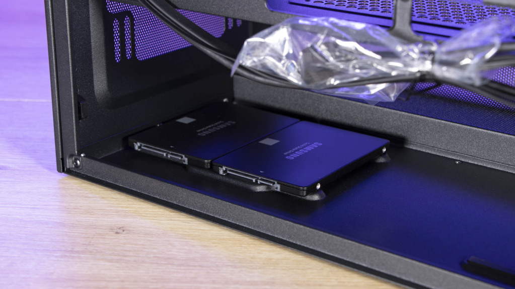 NZXT H3 Flow emplacement SSD