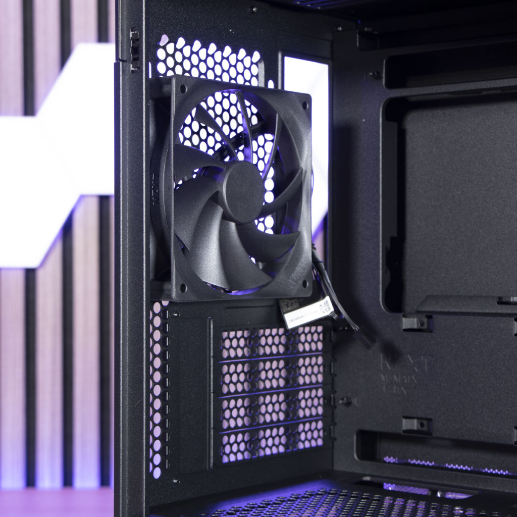NZXT H3 Flow emplacement ventilateur arrière