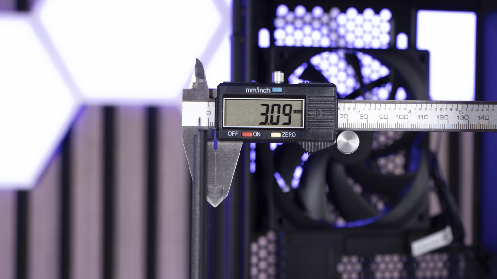 NZXT H3 Flow épaisseur verre trempé