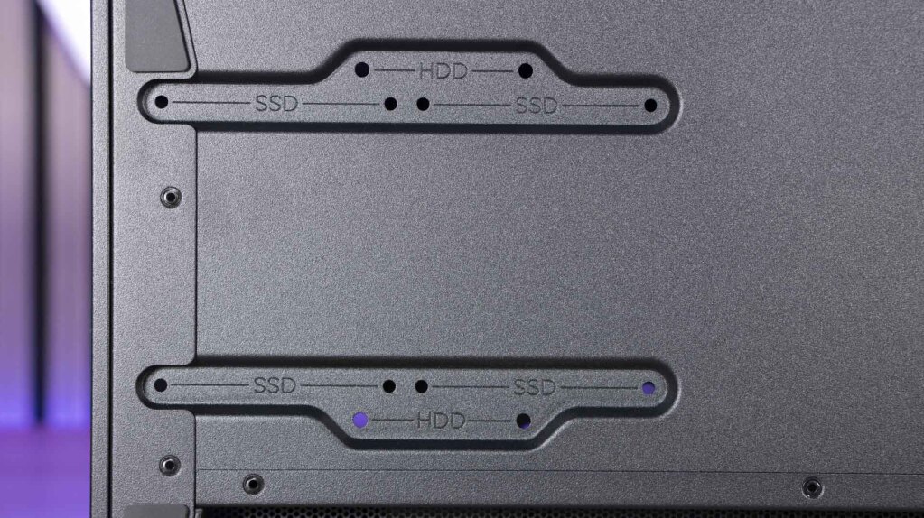 NZXT H3 Flow fixation HDD