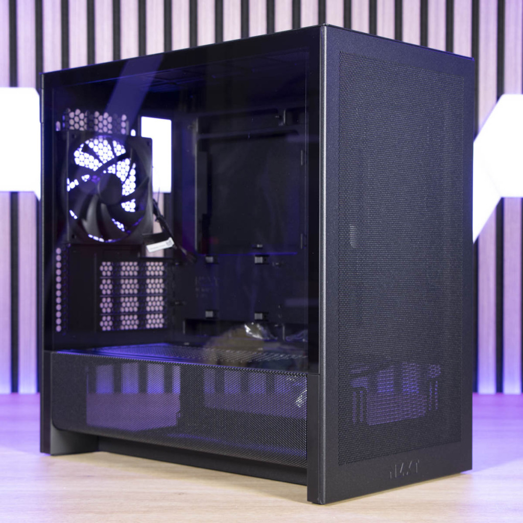 NZXT H3 Flow trois quarts avant