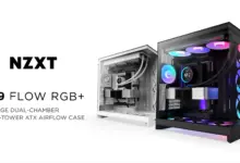 NZXT H9 Flow RGB+ Couv