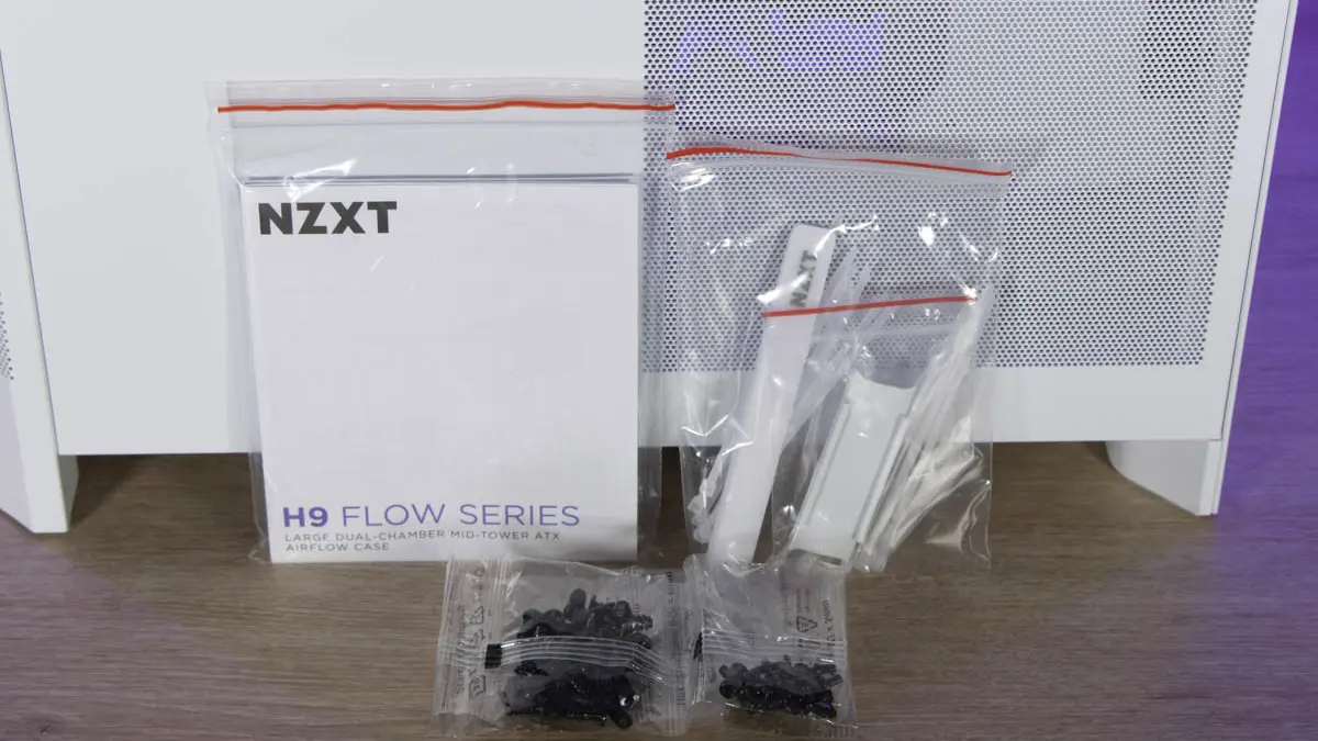NZXT H9 Flow RGB+ accessoires