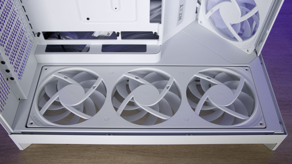 NZXT H9 Flow RGB+ bas