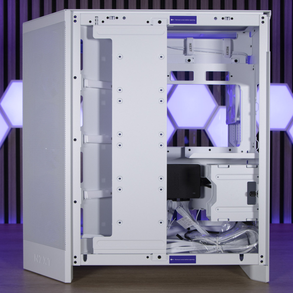 NZXT H9 Flow RGB+ chambre secondaire