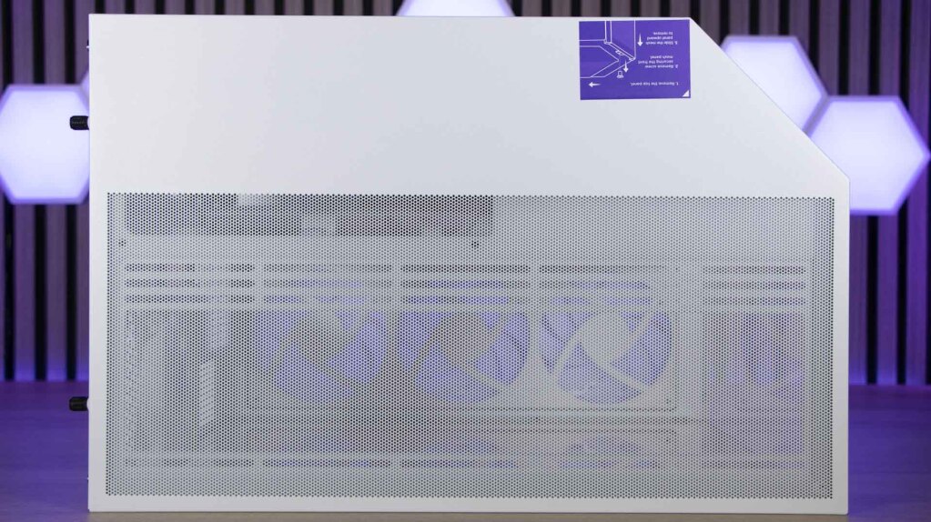 NZXT H9 Flow RGB+ dessus