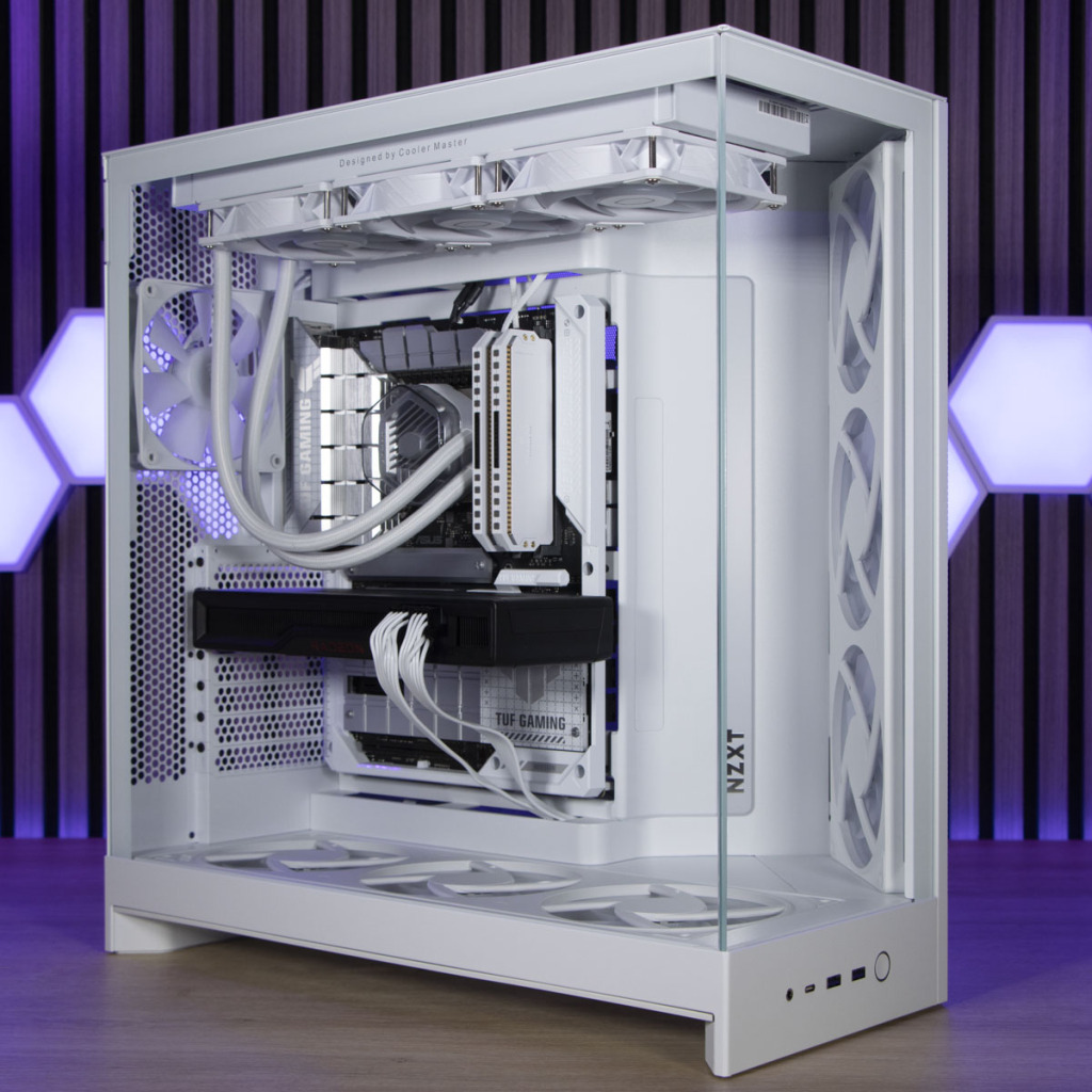 NZXT H9 Flow RGB+ montage chambre principale 2