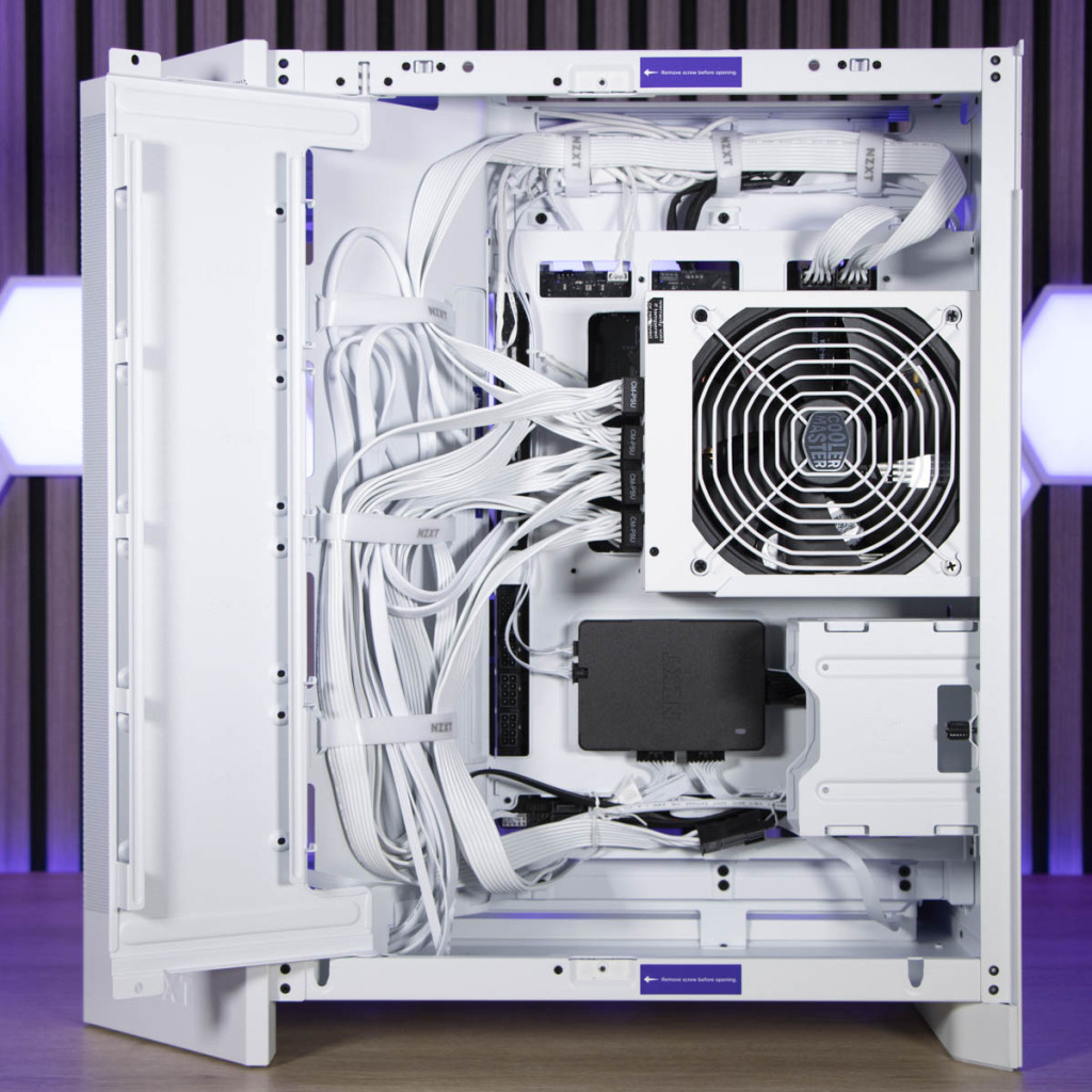 NZXT H9 Flow RGB+ montage chambre secondaire