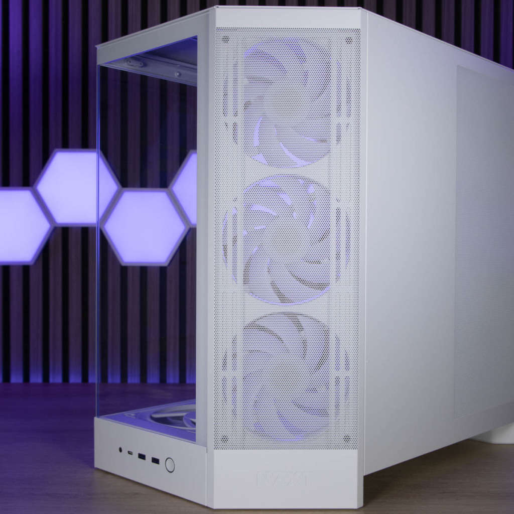 NZXT H9 Flow RGB+ partie bisautée