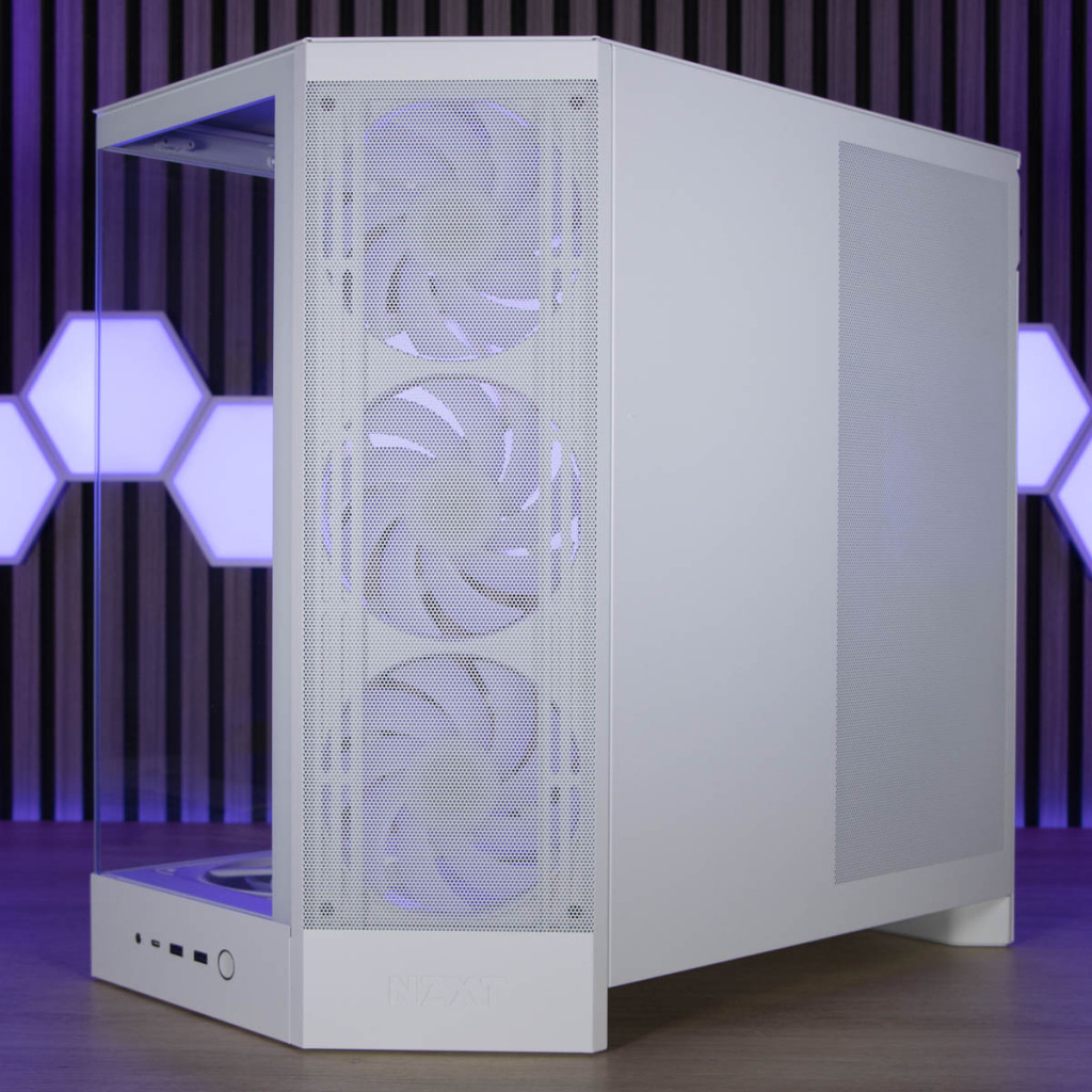 NZXT H9 Flow RGB+ trois quarts droit