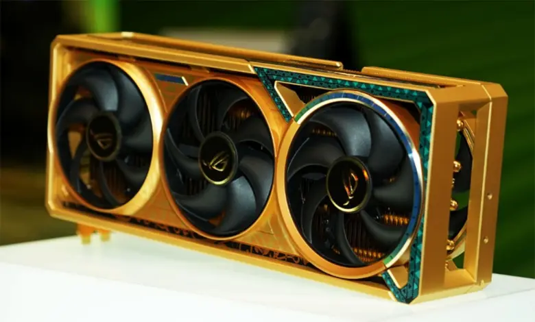 ASUS ROG Astral GeForce RTX 5090 Dhahab Édition : l’or qui coûte un rein 1 RTX 5090 32GB ROG ASTRAL DHAHAB EDITION