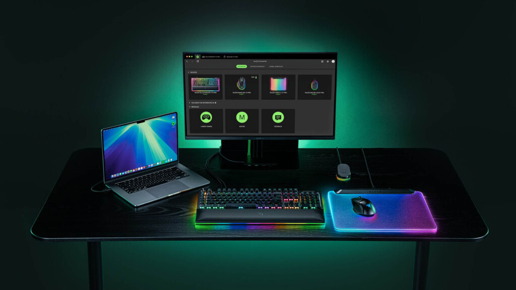 Razer Basilisk Mobile et Razer Joro : un clavier et une souris pour les joueurs en déplacement 9 Razer Synaps Mac