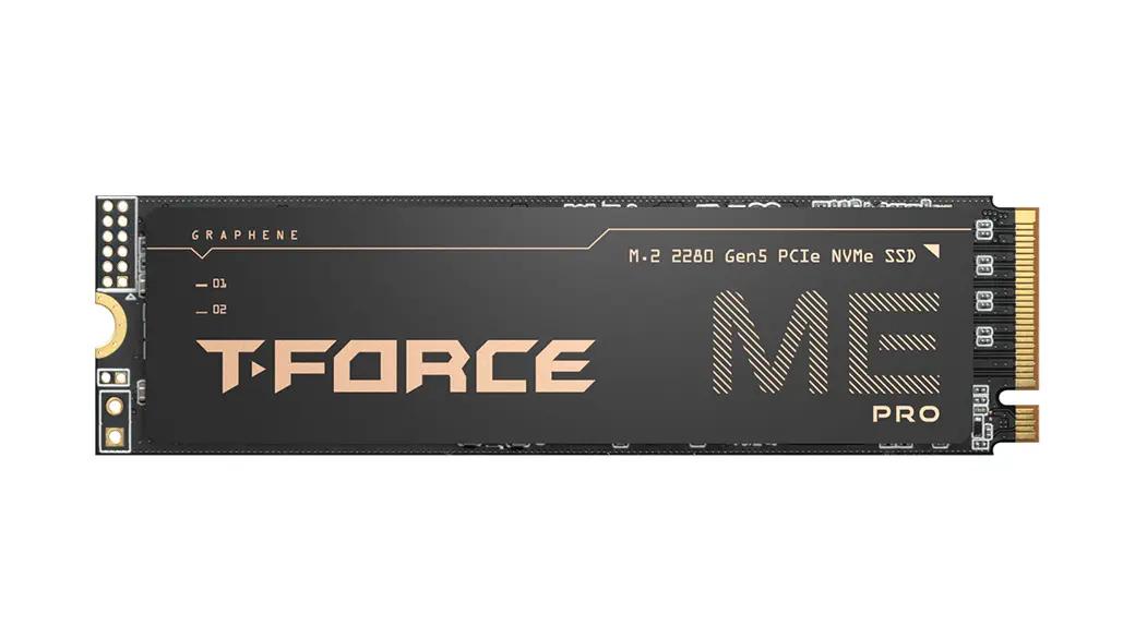 TEAMGROUP au COMPUTEX 2025 : une vitrine d'innovation pour l'IA et le gaming 6 T FORCE ME PRO PCIe 5.0 M.2 SS
