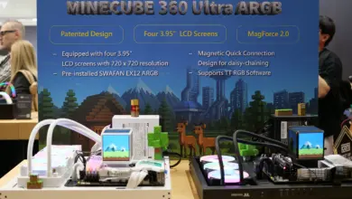 Thermaltake sort l’artillerie lourde au Computex 2025 des AIO uniques : MINECUBE 360 Ultra, TH V3 Series 45 Thermaltake MINECUBE 360 Ultra Hero