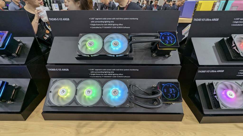 Thermaltake sort l’artillerie lourde au Computex 2025 des AIO uniques : MINECUBE 360 Ultra, TH V3 Series 7 Thermaltake TH V3 Series 04