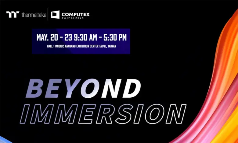 Les nouveautés Thermaltake au Computex 2025 1 Thermaltake computex 2025