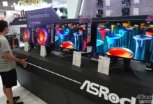 asrock monitors computex 2025