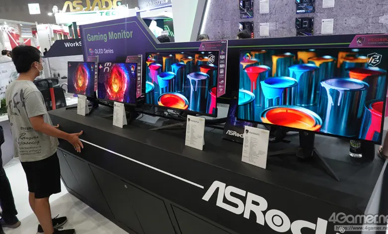 asrock monitors computex 2025