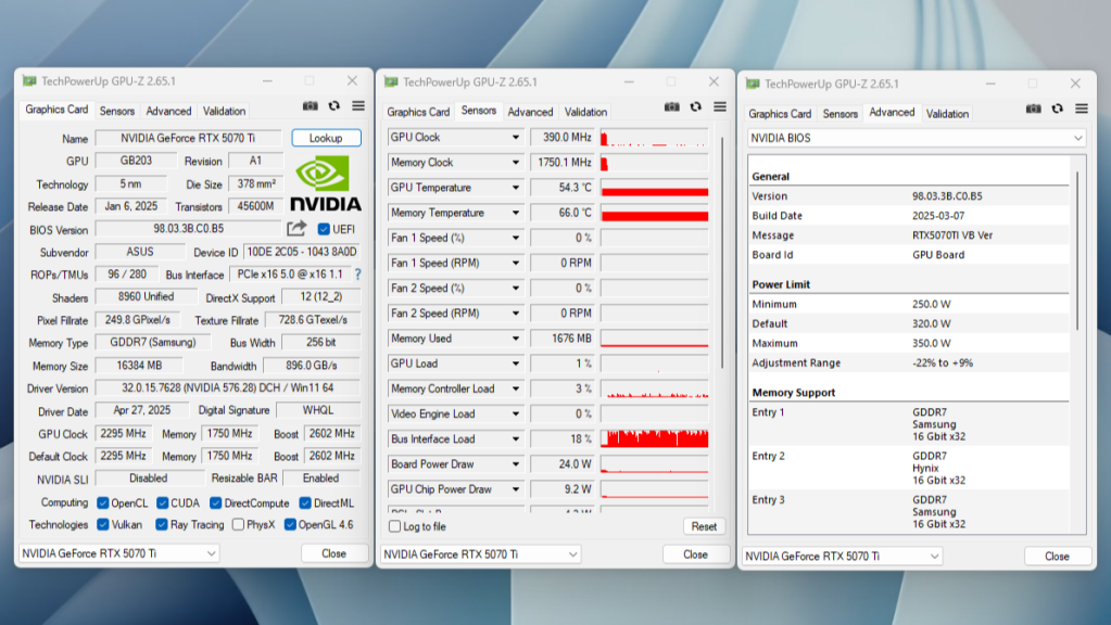 asus rog rtx 5070 ti oc strix mode p