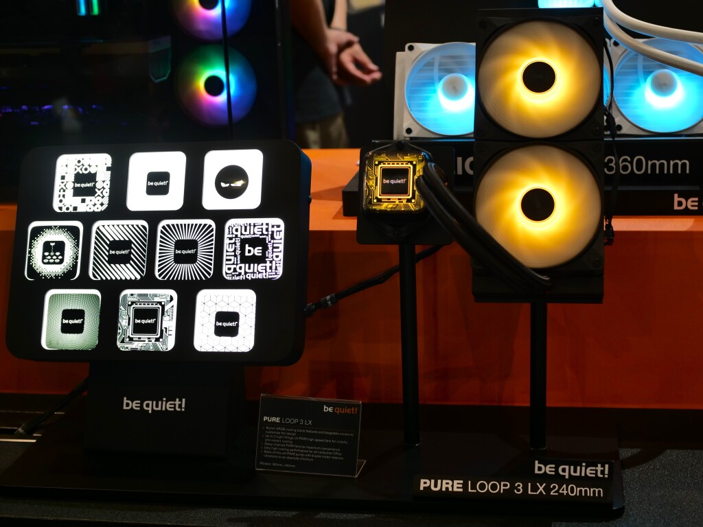 Nouveaux AIO Pure Loop 3 et 3 LX : be quiet! muscle son jeu au Computex 2025 2 be quiet pure loop 3 lx 240