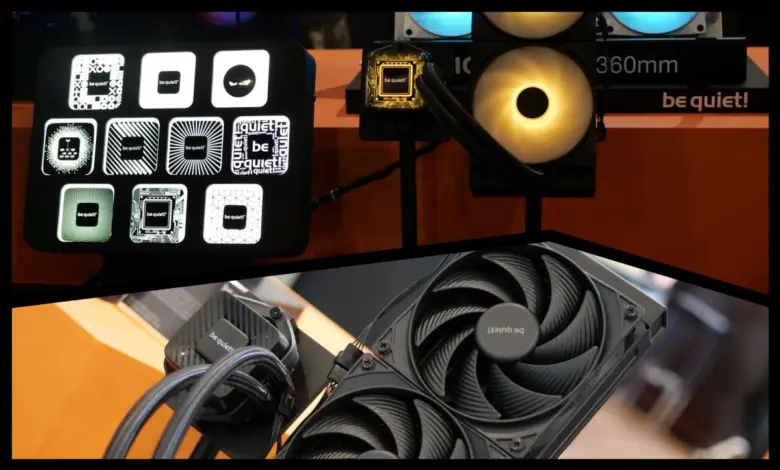 Nouveaux AIO Pure Loop 3 et 3 LX : be quiet! muscle son jeu au Computex 2025 1 be quiet pure loop 3 lx computex 2025 hero