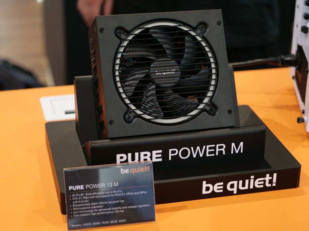 Au Computex 2025, be quiet! met à jour sa gamme phare avec la Pure Power 13 M 4 be quiet pure power 13 m 01