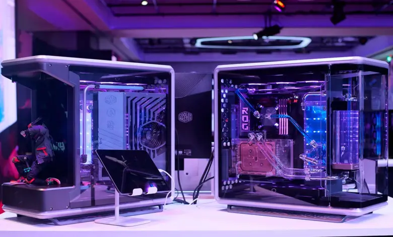 Cooler Master MasterFrame 360 Panoramic : vitrine modulaire ou vitrine marketing ? 1 cooler master MasterFrame 360 Panoramic Hero