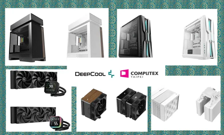 DeepCool frappe fort au COMPUTEX 2025 avec une nouvelle gamme de produits 1 deepcool computex 2025