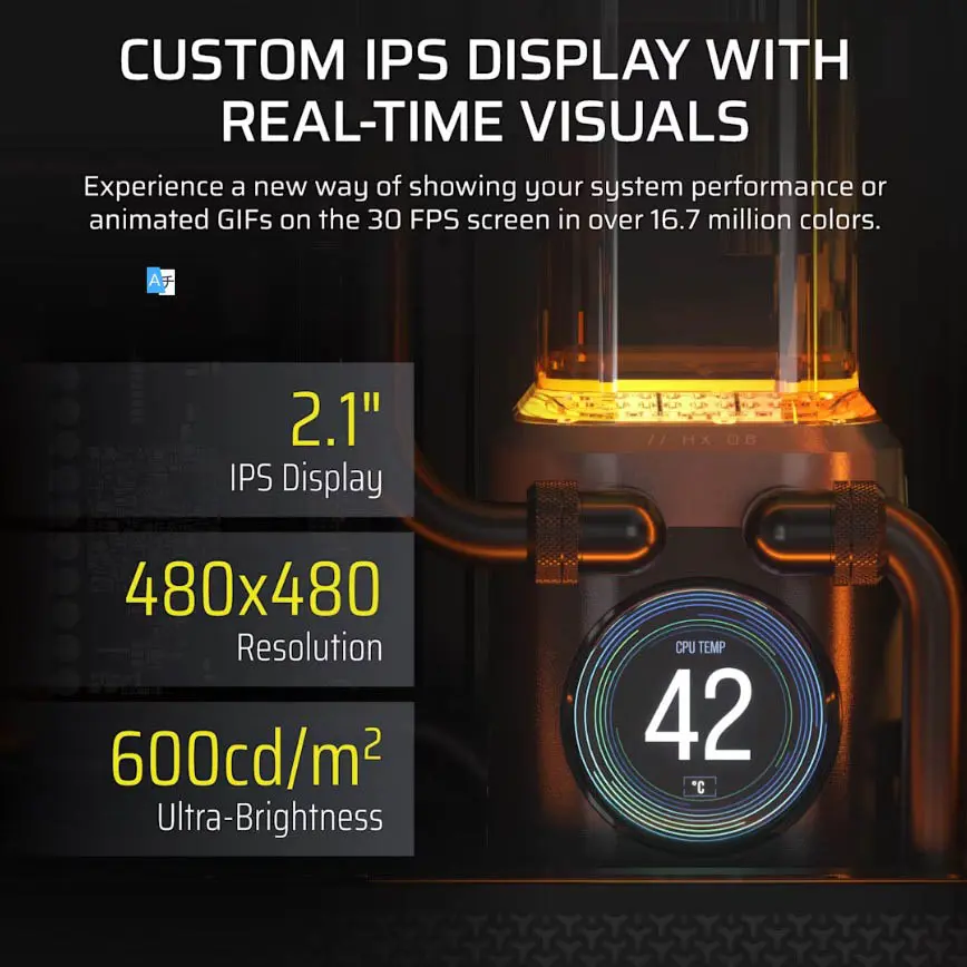 CORSAIR annonce les combos pompe/reservoir iCUE LINK XD6 RGB ELITE et iCUE LINK XD6 RGB ELITE LCD 5 iCUE LINK XD6 RGB ELITE écraan LCD
