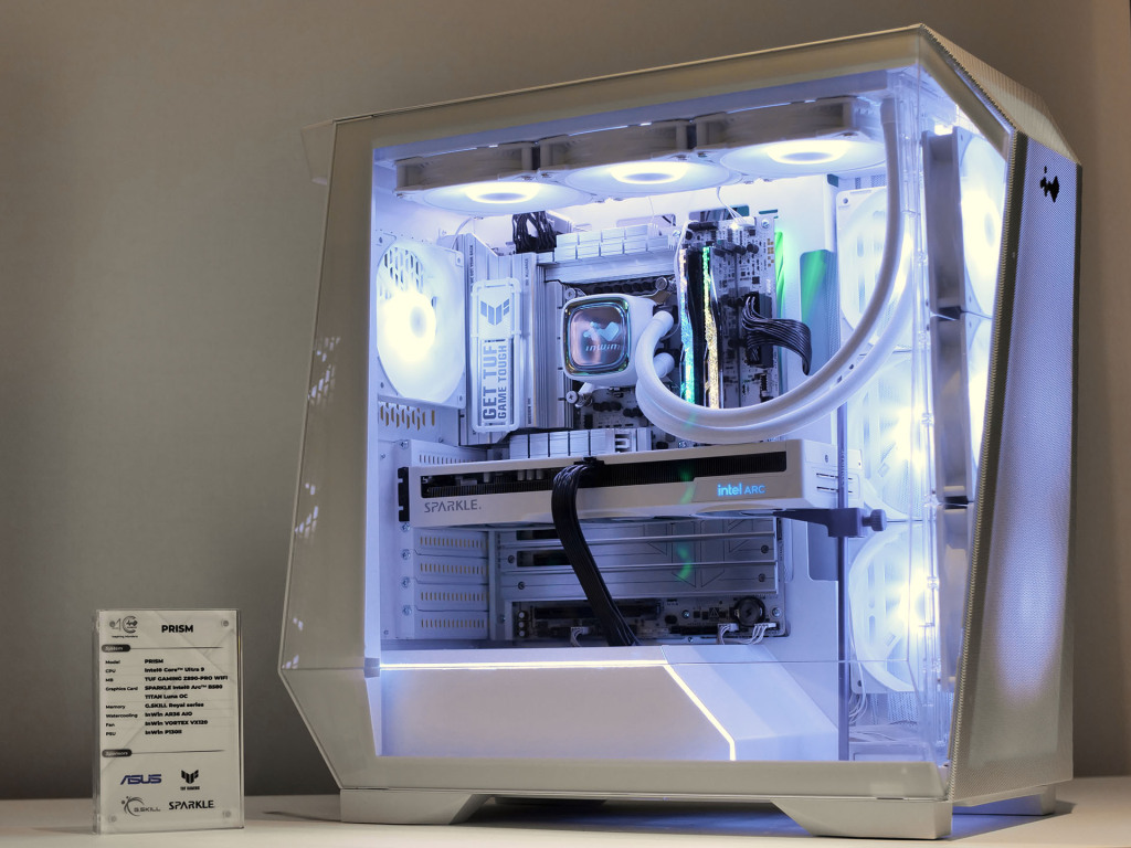 InWin PRISM : le boîtier haut de gamme s'offre une version blanche remarquée au Computex 2025In 3 inwin prism white 01
