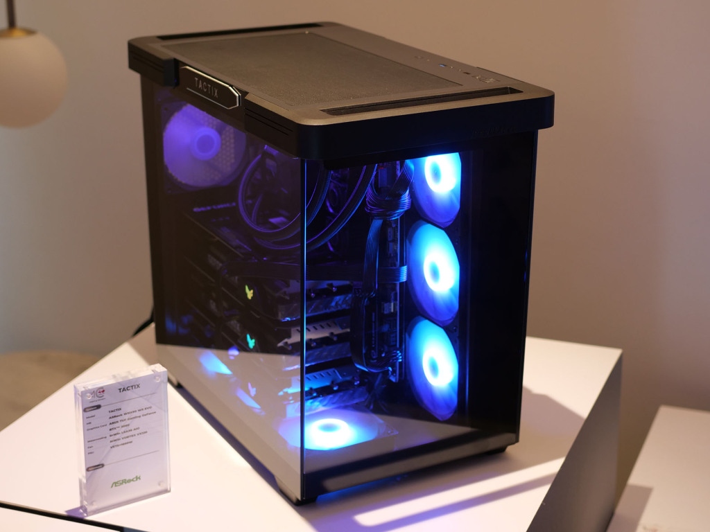 InWin Tactix : compact, nerveux et prêt pour le multi-GPU – vu au Computex 2025 2 inwin tactix 01